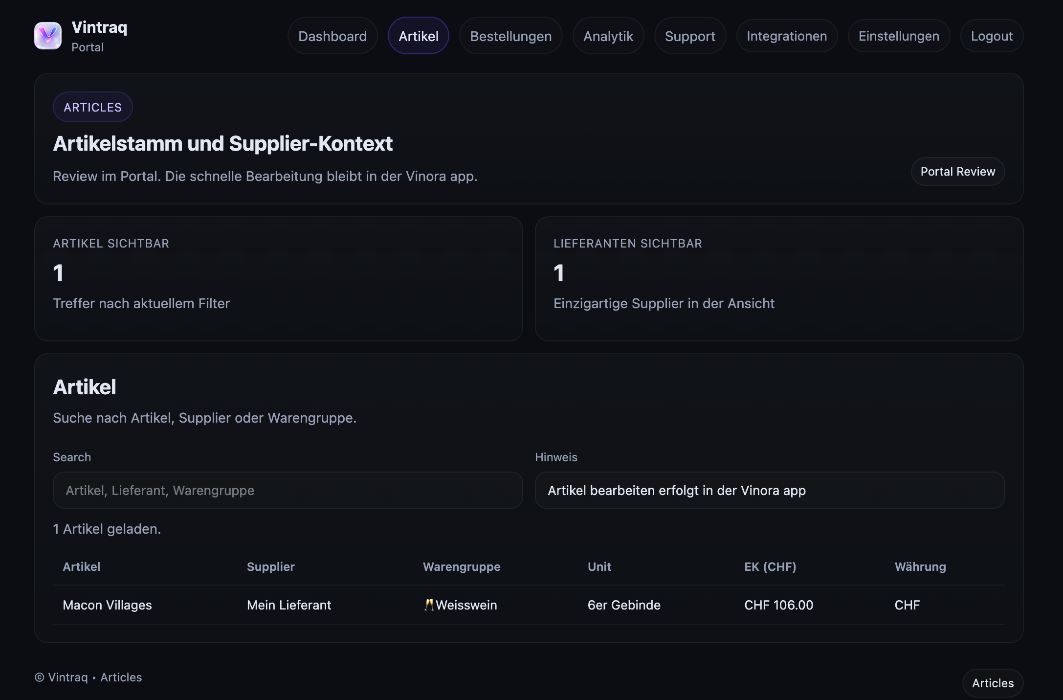 Portal Artikel